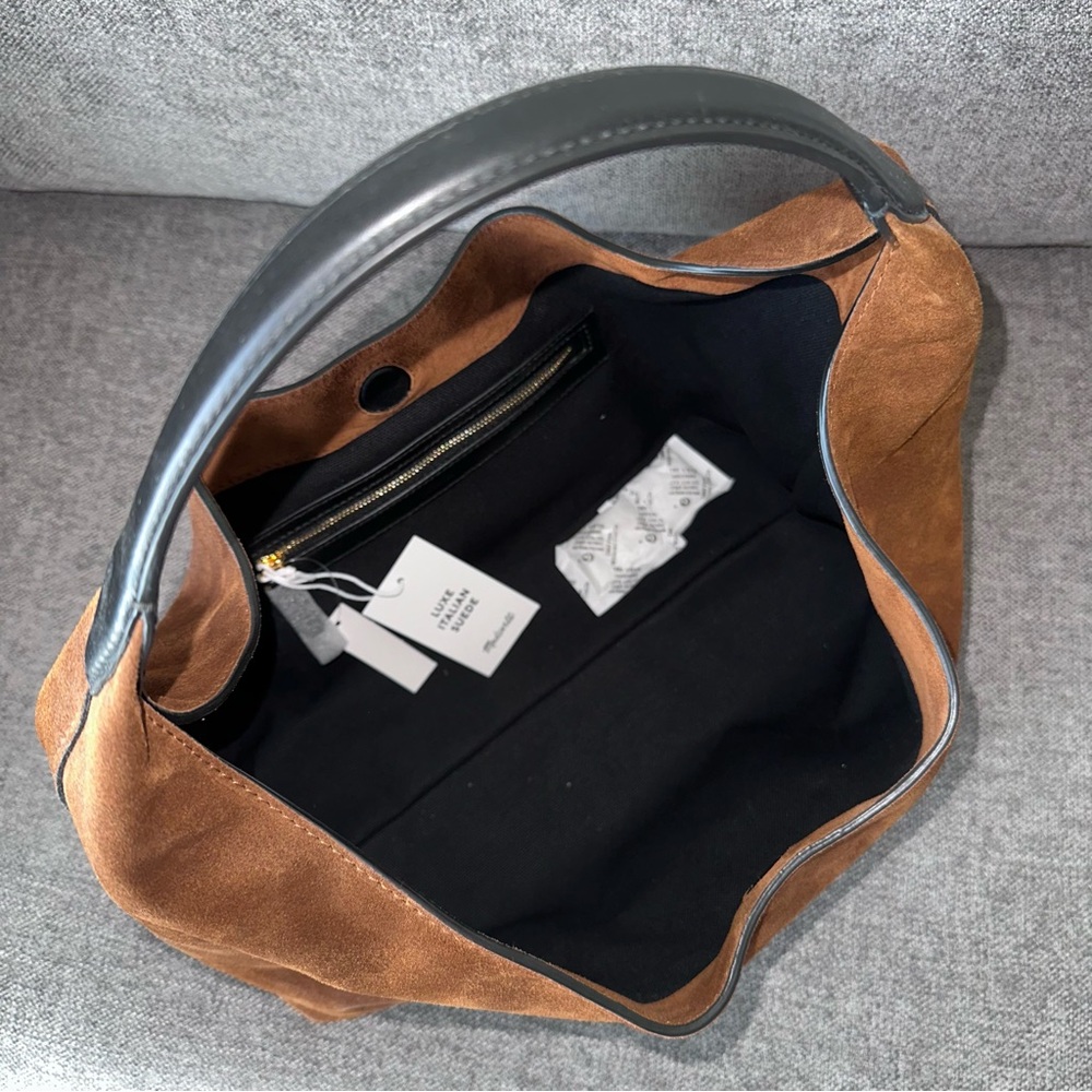 NWT Madewell Mylie Suede Shoulder Bag - Picture 5 of 5